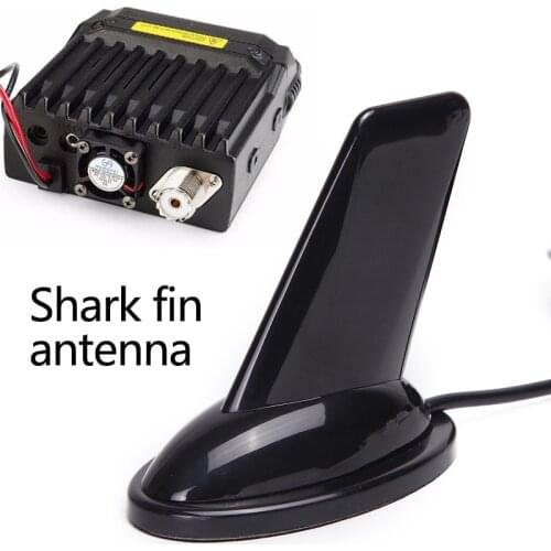 Shark Fin Design VHF/UHF 136-174/400-470mhz Dual Band Antenna Aerial QYT KT-7900D KT-8900D Baojie BJ-218 Car Mobile Radio