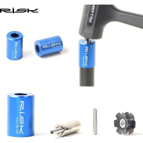 RISK Bicycle Front Fork Headset Installing Star Nut Mounting Sleeve Setting Kit Installation Tool for Mountain Road Bike Parts