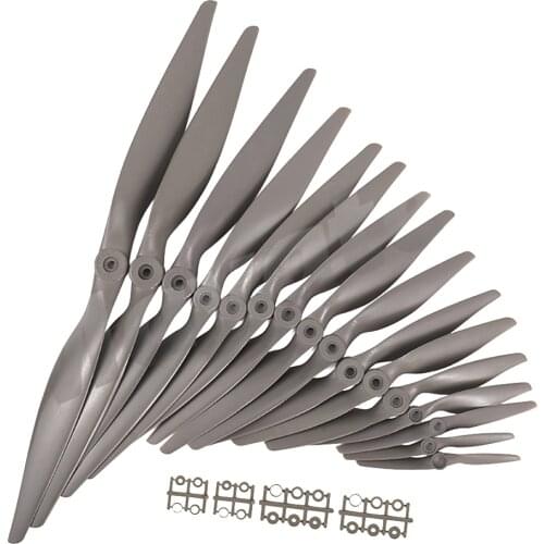 10pcs/lot Apc propeller knife horse paddle(14X7 13X6.5 12X6 11X5.5 10X7 9X6 8X6 8X4 7X5 6X4)