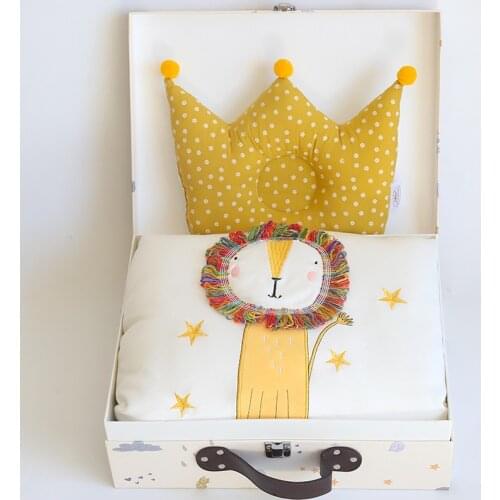 New baby gift box, newborn four seasons Quilt Blanket, sleeping bag, autumn and winter, new gift for male and female babies