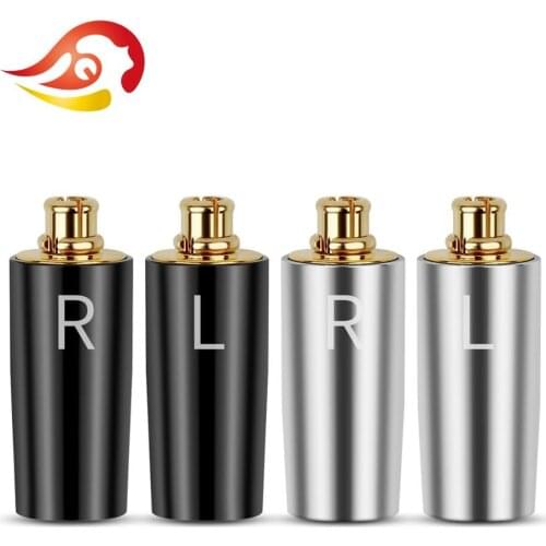 QYFANG MMCX Earphone Pin Audio Jack Upgrade Wire Connector Gold Plated Adapter For SE215 SE315 SE425 SE535 SE846 HiFi Headphone