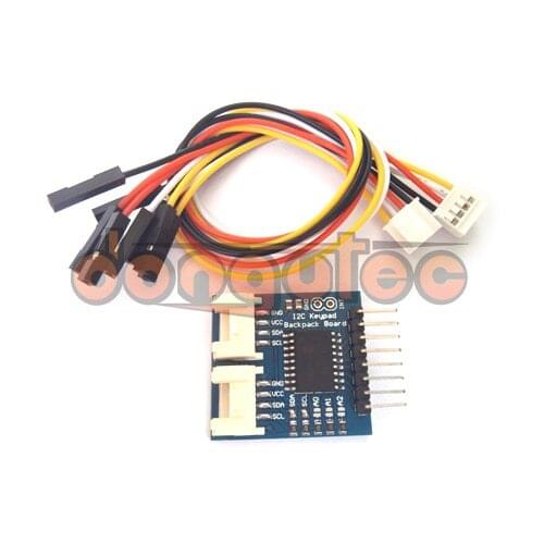 I2C Keypad Backpack Board Matrix keyboard I2C keypad Module 4 pin Female Jumper to Grove 4 pin Conversion Cable