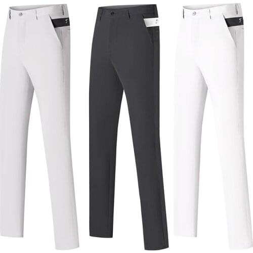 New Style Golf Pants Sports Quick-Drying Breathable Moisture Wicking Pants Mens Casual Outdoor Anti-Pilling Quick-Drying