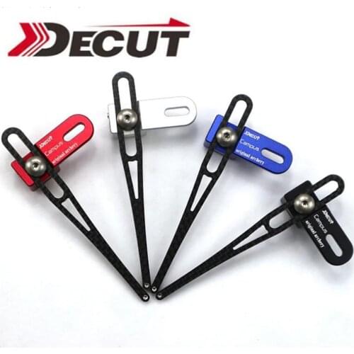 Archery Recurve Bow Clicker Aluminum Arrow Clicker Signal Sheet for Shooting Competition Game Both Left Right Hand Archer