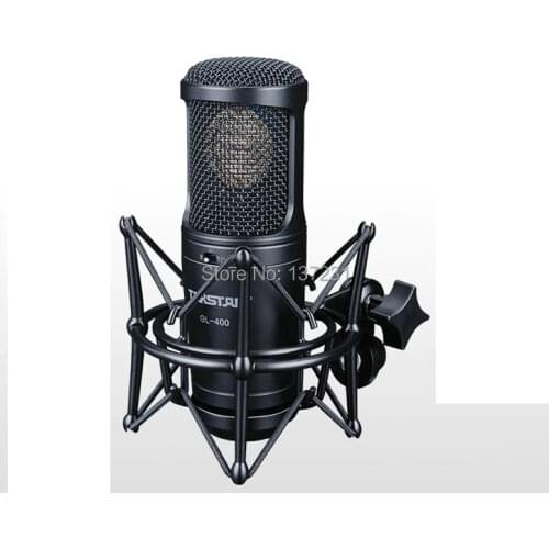Takstar GL-400 Professional wired condenser Microphones for KTV meeting On-stage performance Computer recording microphone