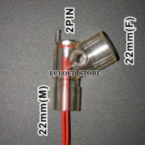 VH-3000 Respiratory Humidifier Spare parts/Reusable Heater Wire 2PIN (lemo) connector 900150L