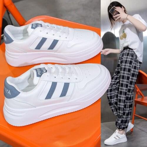Women Sneakers Fashion Shoes Spring Trend Casual Flats Sneakers Female New Fashion Comfort White Vulcanized Platform Shoes