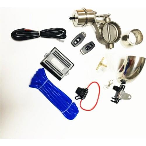 Factory Direct 1 Set Control Exhaust Valve/Cutout Wireless Remote Controller Switch For Car Exhaust Control Set 51.60.63.70.76MM