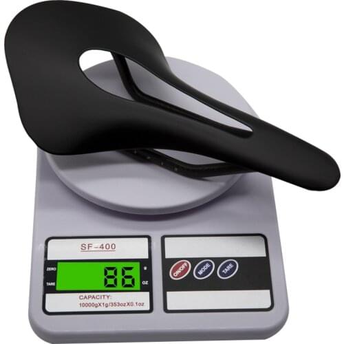 2020 Bicycle Saddle MTB Bike Saddles Full Carbon Fiber 240-140 mm/85g Road Bike Bicycle / Steel Saddle Rails Bicycle Cycling