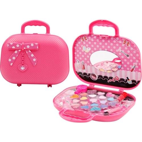 Children Cosmetics Set Toys Girls Little Cosmetics Princess Girls Kids Pretend Play Toy Children Makeup Lipstick Palette Set