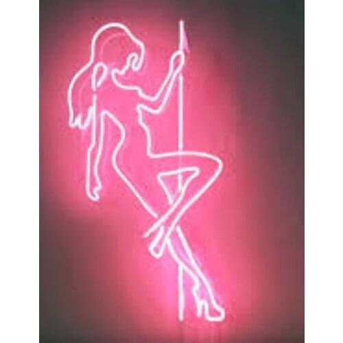 Girl dance Neon Signs neon light Club neon lights for Beer rooms glass light up sign zipp lighter coron neon signs Pet Shop Sign