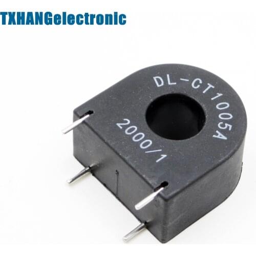 DL-CT1005A 50A 10A/5mA miniature transformer current transformer sensor diy electronics