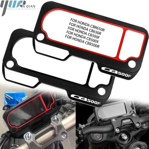 For HONDA CB500F CB 500F 500X CB650R CBR650R Meter Instrument Frame Cover Screen Protector Cover CB500F CBR 650R 2019 2020 2021
