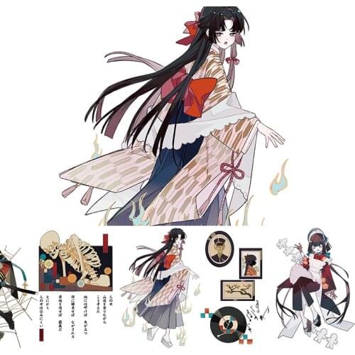 Fairy Japanese Boys And Girls PET Washi Tapes Bullet Journal Masking Tape Adhesive Tape DIY Scrapbooking Washi Stickers