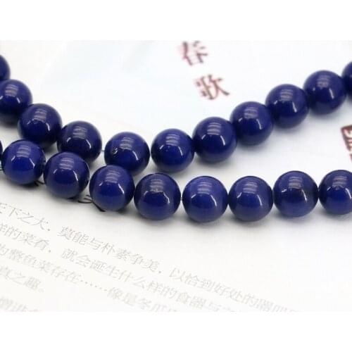 Hot sale!8mm Lapis lazuli round loose beads 15inches 2 piece/lot DIY wholesale suitable for women fashion jewelry
