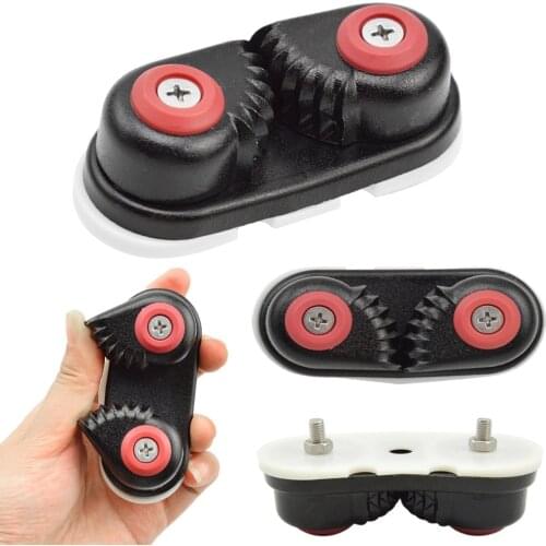 Boat Fast Entry Cleats Matic Fairlead Rowing Boat Cam Cleats Fast Entry Rope Fairlead for Sailboat Dinghy Boats Accessories