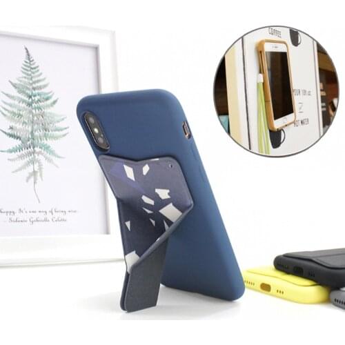 Magnetic Back Car Holder For iPhone Samsung Huawei Xiaomi Origami Desktop Mobile Phone Stand Folding Bracket for Home Office