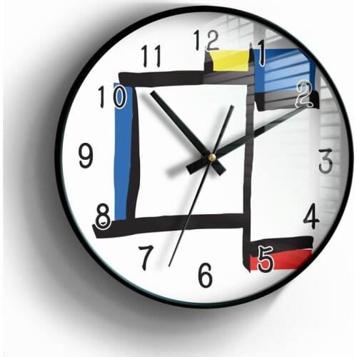 New 3D Wall Clock Simple Series HD Wall Clock Modern Design Silent Movement Wall Clock Large Size Home Decoration