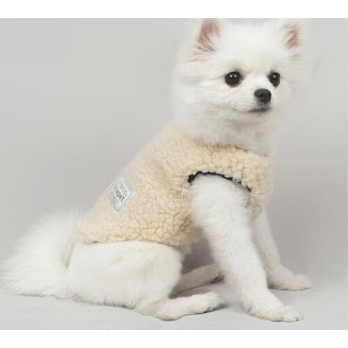 Pet Clothes Dog Clothes For Dogs Coat Jacket Sweater Vest Concise Winter Warm Plus Pet Costume Dog Clothing For Dogs Sweater