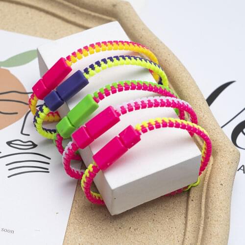 Couple Magnet Attract Each Other Creative Personality Zipper Bracelet Men and Women Charm Girl Bracelet Jewelry Lover Gift