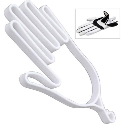 Golf Gloves Holder Sports Golfer Tool Gear Plastic Rack Dryer Hanger Stretcher Golf Glove Rack