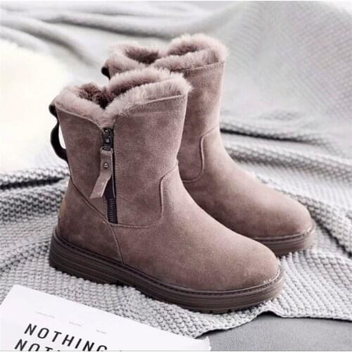 Qianjiaobaihui Women's Winter Boots