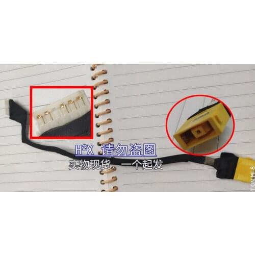 DC Power Jack with cable For lenovo LS41P S410P touch 50.4L103.001 laptop DC-IN Flex Cable