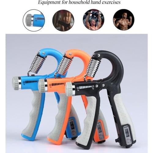 Adjustable Hand Grip Strengthener Fitness Muscle Wrist Fingers Training Tool Gripper Spring Finger Pinch Carpal Expander