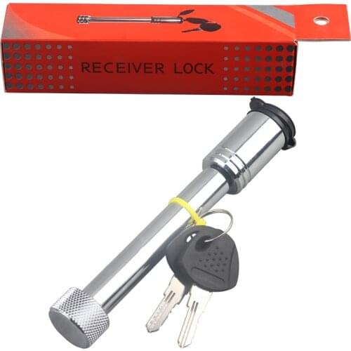 RV Trailer Hitch Pin Lock Towing Receivers Tube Waterproof Tow Bar Tongue for 4WD Trailer Parts
