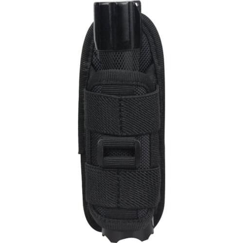 360 degree rotating flashlight cover nylon waist cover belt back clip flashlight bag flashlight cover