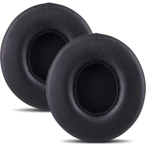 Replacement for Beats Solo 2 & 3 Ear Cushion Premium Protein Leather Memory Foam with Kits, Superb Comfortable & Easy to Instal