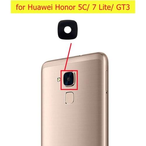 2pcs/lot for Huawei Honor 5C/ Honor 7 Lite/ GT3 Back Camera Glass Lens Main Rear Camera Lens with Glue Repair Spare Parts