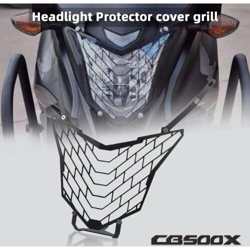 Motorcycle Headlight Guard Protector Grille Head light Lamp Cover For HONDA CB500X 2016 2017 2018 Moto Headlight Grille Cover