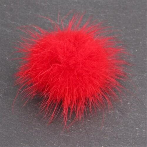 Charm Women Red Korean Pompom Brooch Cute Girls Fur Fluffy Ball Brooches Collar Pins Jewelry Backpack Badge Accessories Gifts