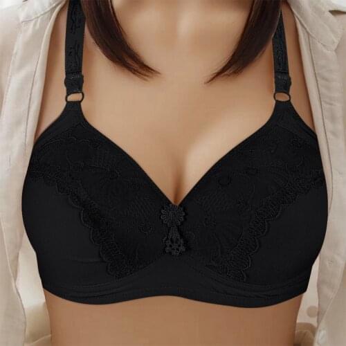 Women Sexy Lace Bras Large Size Bralette Thin Section Without Steel Ring Comfort Underwear Push Up 2021 Lingerie Bra Intimates