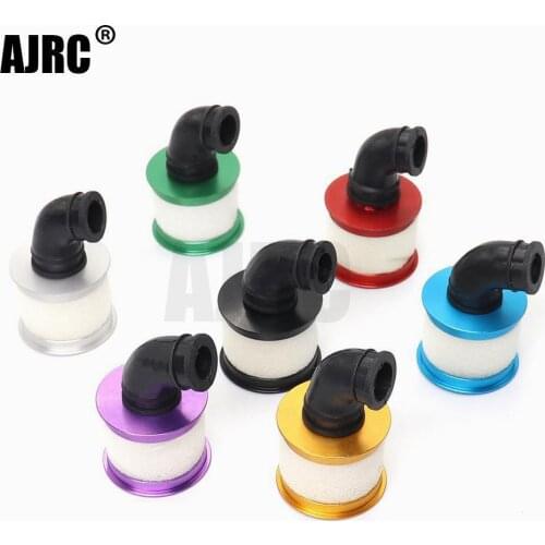 1pcs 1/10 RC Model Nitro Car spare parts Aluminum Air Filter HSP 02028 04104 For 94122 94166 94177 94188