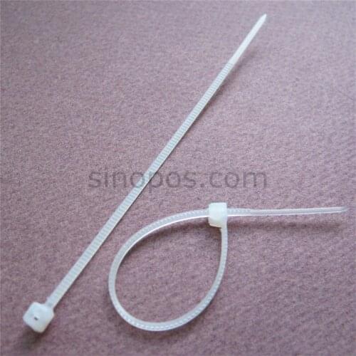 4'' inch Cable Wire Zip Ties Nylon Cable Tie, self lock retail store shop tag hanging rack fixture home wire secured loop lock