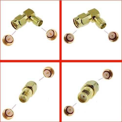 4pcs SM SMA 5.8G Female/Male Antenna Connector for RC Aircraft FPV