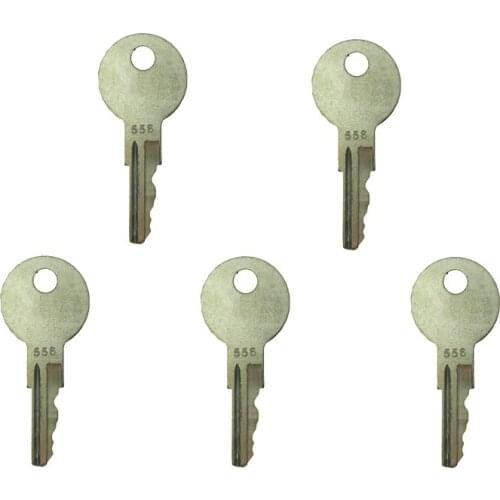 556 Pack of 5 Keys For New Holland Models L455 LX985 LX885 LS190 L150 LX465