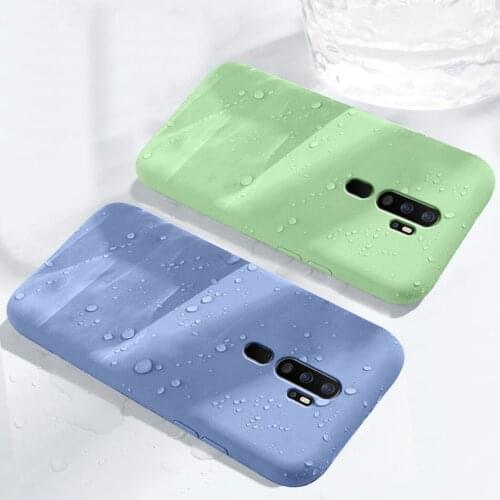A9 2020 Luxury Soft Back Matte Color Cases for OPPO A5 2020 Case Shockproof TPU Silicone Back Cover Capa for OPPO A11X Fundas