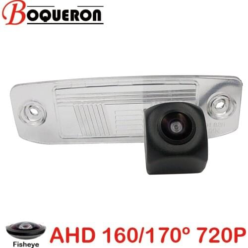 Fisheye 170 Degree 720P HD AHD Car Vehicle Rear View Reverse Camera for Hyundai Veracruz EX i45 i40 Tourer i30 CW I Estate FD