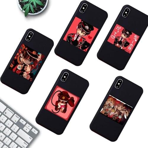 Anime Toilet Bound Hanako Kun Silicone Soft Shell Phone Case for IPhone 11 Pro XS Max X 7 8 6 6s Plus 9 SE2020 Phone Back Cover
