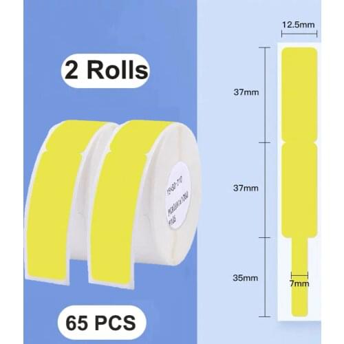 D11 D61 Self Adhesive Cable Stickers Waterproof Identification Fiber Wire Tags Labels Organizers Network Marker Tool