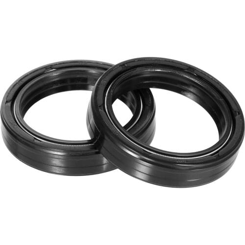 Motorcycle Front Fork Damper Dust and Oil Seal Cover Front Fork Seals Replacement for Honda Hornet CB600 F/S F2 Suzuki Ducati