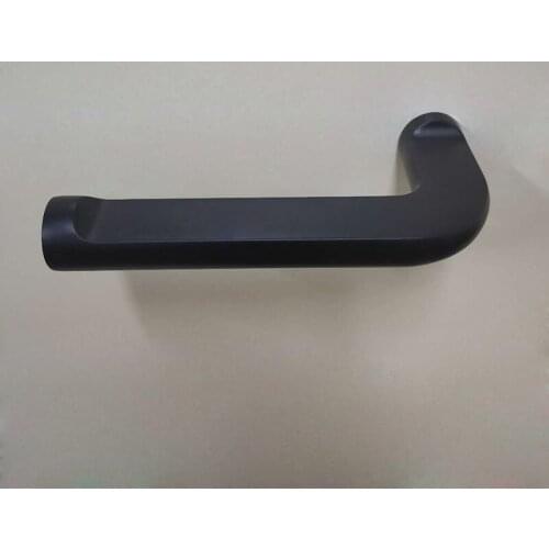 Stainless steel toilet paper holder self-adhesive bathroom paper towel holder with black finish, easy to install