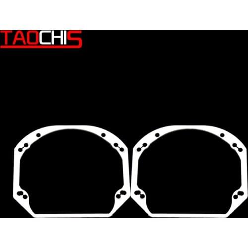 TAOCHIS Car Styling frame adapter DIY Bracket Holder for Land Rover Freelander 2 Hella 3R Projector Lens