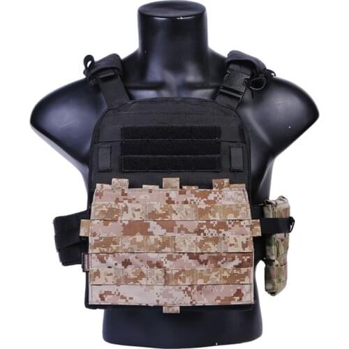Emersongear Tactical CP Style Detachable Front MOLLE Panel MOLLE Modular Platebag For AVS JPC2. Plate Carrier Vest Army Military