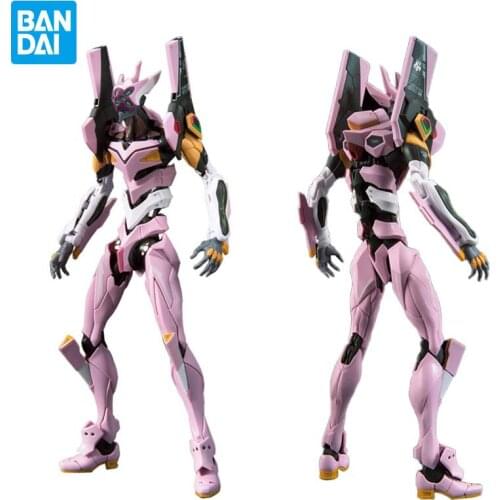 Anime Original Bandai Rg Evaneon Genesis Evangelion 18Cm Pvc Figure Model Decoration Gift Collection Toys