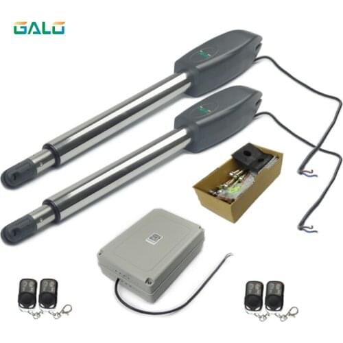 GALO AC110V/AC220V Hinge door electric automatic swing gate opener for steel wooden gate door