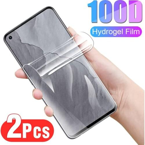 2Pcs Hydrogel Film For Realme GT Master 6.43" Protective Film For OPPO Realme GT G T Master 5G Screen HD Soft Film Not Glass
